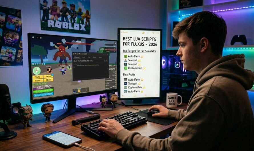 Best Lua Scripts for Fluxus in 2026 – Top Scripts for Blox Fruits & Pet Simulator